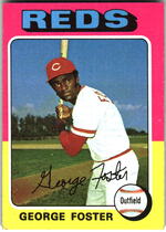 1975 Topps Base Set #87 George Foster