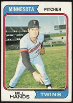 1974 Topps Base Set #271 Bill Hands