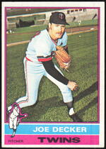 1976 Topps Base Set #636 Joe Decker
