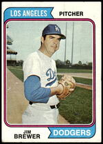 1974 Topps Base Set #189 Jim Brewer