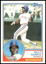 1983 Topps Base Set #641 Billy Sample