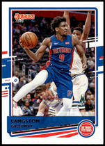 2020 Donruss Base Set #11 Langston Galloway