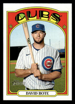 2021 Topps Heritage High Number #506 David Bote