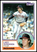 1983 Topps Base Set #48 Lary Sorensen