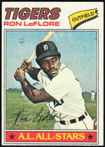 1977 Topps Base Set #240 Ron LeFlore