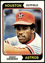 1974 Topps Base Set #200 Cesar Cedeno