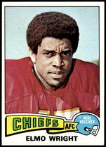 1975 Topps Base Set #513 Elmo Wright