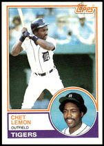 1983 Topps Base Set #727 Chet Lemon