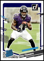 2023 Donruss Base Set #307 Zay Flowers