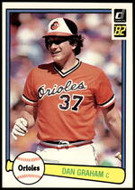 1982 Donruss Base Set #455 Dan Graham