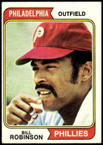 1974 Topps Base Set #174 Bill Robinson