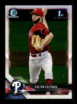 2018 Bowman Chrome Draft #BDC-96 Colton Eastman
