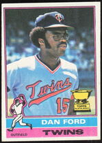 1976 Topps Base Set #313 Dan Ford