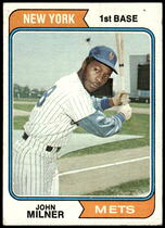1974 Topps Base Set #234 John Milner