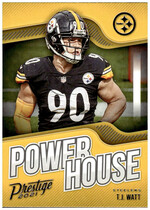 2021 Panini Prestige Power House #2 T.J. Watt
