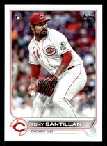 2022 Topps Base Set #111 Tony Santillan