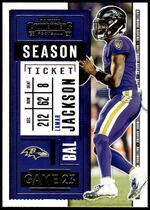 2020 Panini Contenders #93 Lamar Jackson