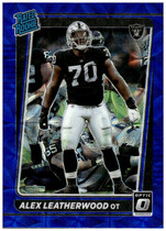 2021 Donruss Optic Blue Scope #266 Alex Leatherwood