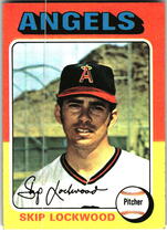1975 Topps Base Set #417 Skip Lockwood
