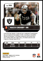 2022 Donruss Optic #295 Montrell Washington