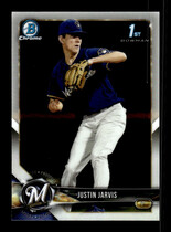 2018 Bowman Chrome Draft #BDC-104 Justin Jarvis