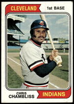 1974 Topps Base Set #384 Chris Chambliss
