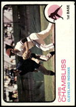 1973 Topps Base Set #11 Chris Chambliss