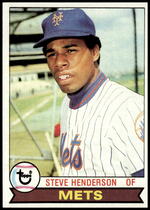 1979 Topps Base Set #445 Steve Henderson