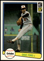 1982 Donruss Base Set #597 Dave Ford