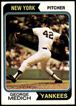 1974 Topps Base Set #445 Doc Medich
