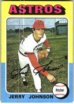 1975 Topps Base Set #218 Jerry Johnson