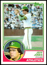 1983 Topps Base Set #259 Jeff Jones