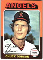 1975 Topps Base Set #635 Chuck Dobson