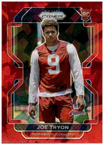 2021 Panini Prizm Prizm Red Ice #381 Joe Tryon-Shoyinka