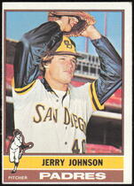1976 Topps Base Set #658 Jerry Johnson