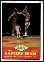 1973 Topps Base Set #204 ABA Eastern Semis