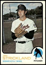 1973 Topps Base Set #122 Jim Strickland