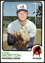 1973 Topps Base Set #331 Carl Morton