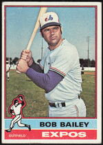 1976 Topps Base Set #338 Bob Bailey
