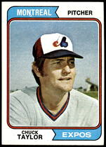 1974 Topps Base Set #412 Chuck Taylor