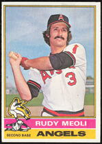 1976 Topps Base Set #254 Rudy Meoli