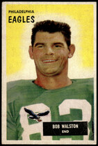 1955 Bowman Base Set #13 Bob Walston