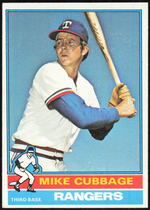 1976 Topps Base Set #615 Mike Cubbage