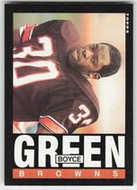 1985 Topps Base Set #228 Boyce Green