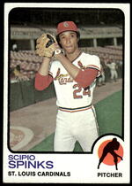 1973 Topps Base Set #417 Scipio Spinks