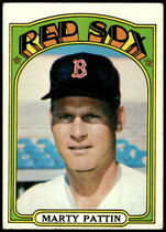 1972 Topps Base Set #144 Marty Pattin