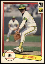 1982 Donruss Base Set #213 Jeff Jones