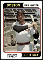 1974 Topps Base Set #83 Orlando Cepeda