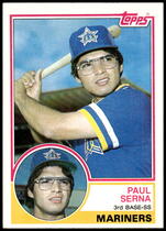 1983 Topps Base Set #492 Paul Serna
