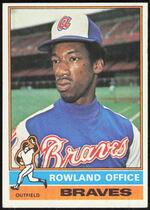 1976 Topps Base Set #256 Rowland Office